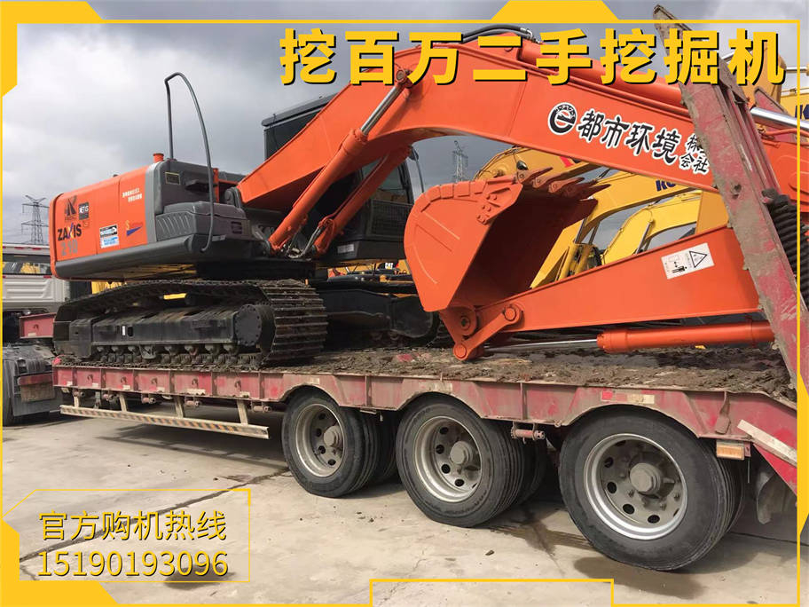 日立210二手挖掘機(jī)發(fā)貨新疆了