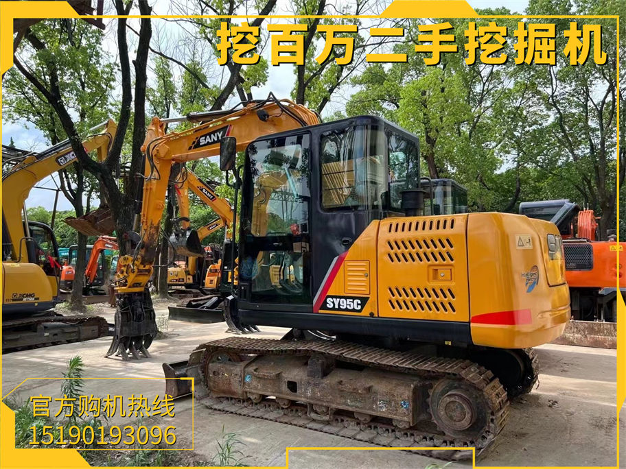 三一95挖掘機改裝抓木器 | 提升木材處理效率的最佳選擇 SANY 95 Excavator with Log Grapple Retrofit | The Best Choice to Enhance Timber Handling Efficiency