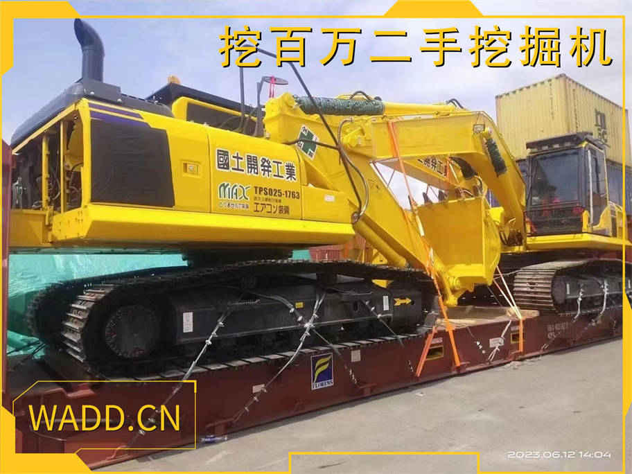 Exported Used Komatsu Excavators: Komatsu PC220 and Komatsu PC200
