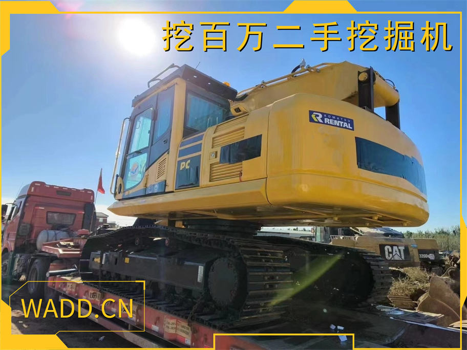 Used Komatsu 220 Excavator: Successful Export Case, Your Best Choice to Enhance Construction Efficiency二手小松220挖掘機：成功出口案例，提升施工效率的最佳選擇
