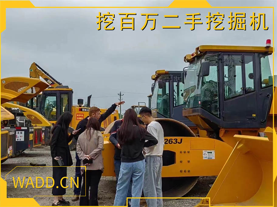 南美客戶現場挑選二手挖掘機的成功案例 Title: Success Story: South American Clients On-Site Selection of Used Excavators